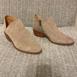 Lucky Brand ankle boots, 6 1/2 M, tan